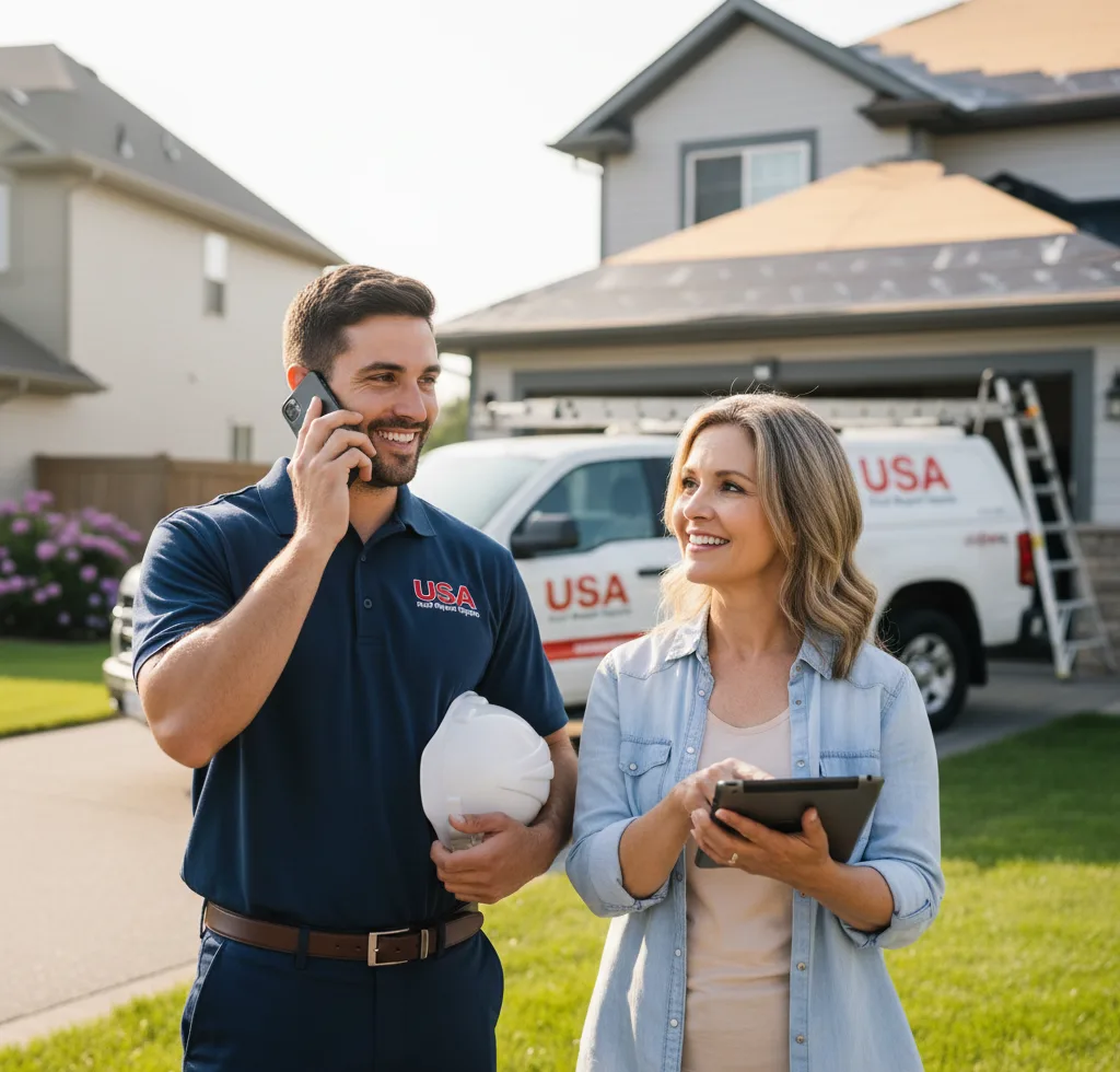 USA Roof Repair Experts customer support in Mount Bethel